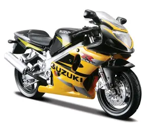 Maisto Suzuki GSX-R600 žltá / mierka 1:18 / od 3 rokov 