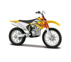 Maisto Suzuki RM-Z250 žltá / mierka 1:18 / od 3 rokov 