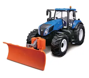 Maisto RC New Holland Traktor s radlicou so svetlami / RC traktor / diaľkové ovládanie / 2.4GHz / od 8 rokov 