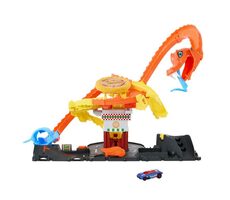Mattel Hot Wheels City Hladná kobra útočí na pizzerku / od 3 rokov