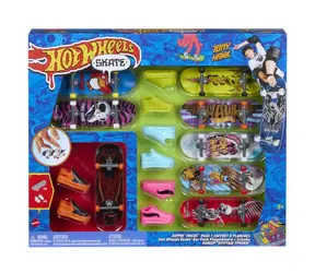 Mattel Hot Wheels Skates Fingerboard a topánky 8ks / od 5 rokov