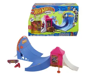 Mattel Hot Wheels Skates Zábavný fingerboard skatepark / od 5 rokov