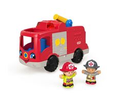 Fisher Price Little People Hasičské auto / od 12 mesiacov