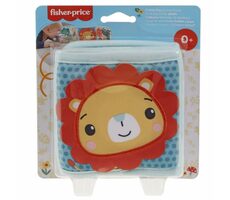 Fisher Price Mäkké leporelo so zvieratkami z džungle / od 0 mesiacov