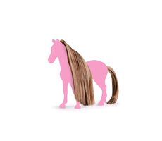 Schleich Horse Club 42653 Hnedozlatisté doplnky na chvost a hrivu / od 3 rokov 