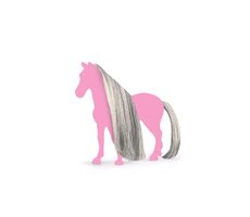Schleich Horse Club 42652 Šedé doplnky na chvost a hrivu / od 3 rokov