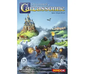 Mindok Duchové Carcassonne / Dĺžka hry: 35 minút / Počet hráčov: 1 - 5 / od 8 rokov