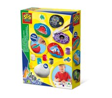 SES Maľovanie kamienkov s nálepkami / od 5 rokov 