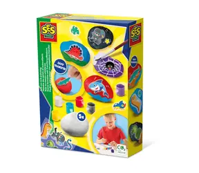 SES Maľovanie kamienkov s nálepkami