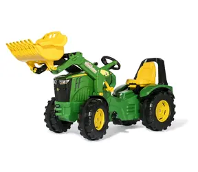 Rollytoys Šliapací traktor X-Trac John Deere Premium s predným nakladačom / od 3 rokov 