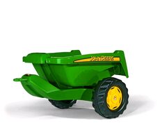 Rollytoys Vlečka za traktor John Deere malá zelená / od 3 rokov 