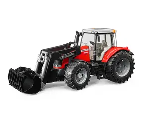 Bruder 03047 Traktor Massey Ferguson s predným nakladačom / od 3 rokov 