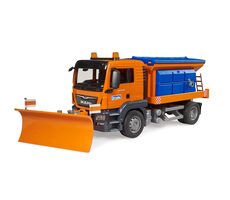 Bruder 03785 MAN TGS zimné servisné vozidlo s radlicou / od 3 rokov 
