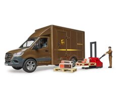 Bruder 02678 MB Sprinter UPS s vodičom a príslušenstvom / od 4 rokov 