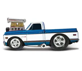 Maisto Muscle Machines - 1972 Chevrolet C10 Pickup modro-biela / mierka 1:64 / od 8 rokov 