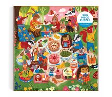 Mudpuppy Puzzle Piknik v lese / 500 dielikov / od 8 rokov  