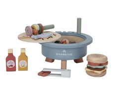 Little Dutch Barbecue sada drevená / od 3 rokov