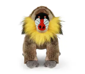 Rappa Plyšová opica mandril 28 cm / ECO-FRIENDLY / od 0 mesiacov 
