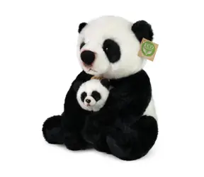 Rappa Plyšová panda s mláďaťom 27 cm / ECO-FRIENDLY / od 0 mesiacov 