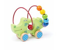 Bigjigs Baby Motorický labyrint krokodíl / od 1 roka