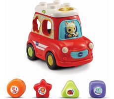 VTech Červené hovoriace auto / CZ verzia / od 12 mesiacov 