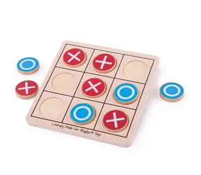 Bigjigs Toys Drevené piškvorky / od 3 rokov