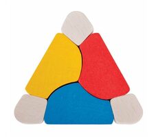 Bigjigs Baby Triangel twister / od 0 rokov