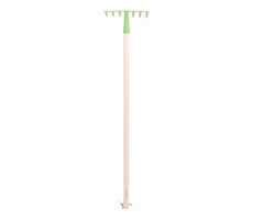 Bigjigs Toys Záhradné hrable zelené / od 3 rokov