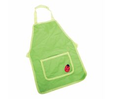 Bigjigs Toys Záhradná zástera zelená s lienkou / od 3 rokov