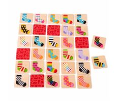 Bigjigs Toys Ponožkové Pexeso / od 18 mesiacov