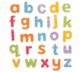 Bigjigs Toys Magnetická farebná abeceda (malé písmená) / od 3 rokov