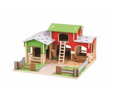Bigjigs Toys Farma Cobblestone / od 3 rokov