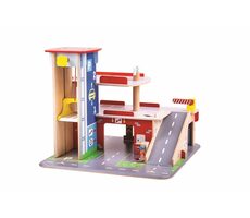 Bigjigs Toys Garáž s parkoviskom / od 3 rokov