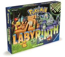 Ravensburger Labyrinth Pokémon Nočná edícia / Dĺžka hry: 20 minút / Počet hráčov: 2-4 / od 7 rokov