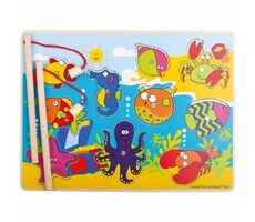 Bigjigs Toys Drevený morský rybolov / od 18 mesiacov