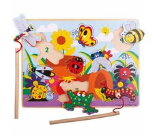 Bigjigs Toys Drevené chytanie hmyzu / od 18 mesiacov