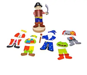 Bigjigs Toys Magnetické obliekacie puzzle mystické postavy / od 3 rokov