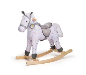 Bigjigs Toys Vzorovaný hojdací kôň / od 12 mesiacov