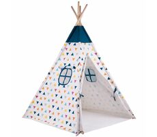 Bigjigs Toys Týpi pestrofarebné / od 18 mesiacov