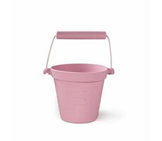 Bigjigs Toys Plážový vedierko svetlo ružová / od 12 mesiacov