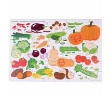 Bigjigs Toys Podlahové puzzle Zelenina / od 2 rokov