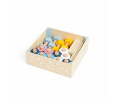 Bigjigs Toys Prepravka matíc a skrutiek / od 18 mesiacov