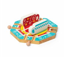 Bigjigs Rail Točňa s motívom čajových lístkov / od 3 rokov