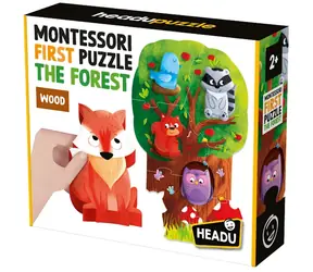 Headu EN: Montessori Moje prvé puzzle - Les