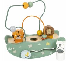 Small Foot Motorický labyrint s hojdačkou „Safari“ / od 12 mesiacov