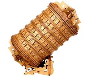 EscapeWelt Drevený hlavolam Cryptex / Obtiažnosť: vysoká / od 14 rokov