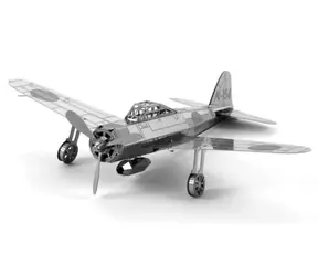 Metal Earth 3D Puzzle Stíhacie lietadlo Mitsubishi Zero / 15 dielikov / od 14 rokov