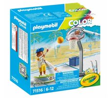 Playmobil® Color 71516 Skater s basketbalovou loptou / Počet dielikov: 15 / od 6 rokov