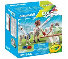 Playmobil® Color 71517 Psí výcvik / Počet dielikov: 17 / od 6 rokov