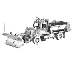 Metal Earth 3D Puzzle Freightliner 114SD Snežný pluh / 92 dielikov / od 14 rokov